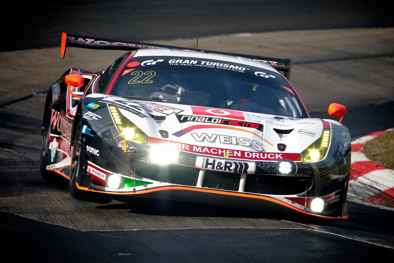 land vehicle, sports race, sports track, headlight, racecar, 4K, car, motor vehicle, professional sport, vln, no people, text, security, ferrari, speed