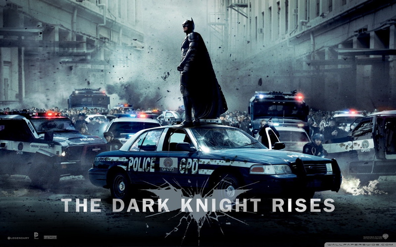 architecture, crime, incidental people, road, police force, Batman, communication, transportation, The Dark Knight Rises, street, government, city, law