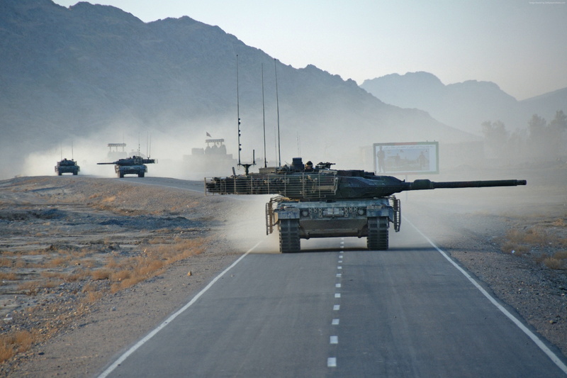 tank, Leopard 2A6, Afghanistan, 2K, German Army