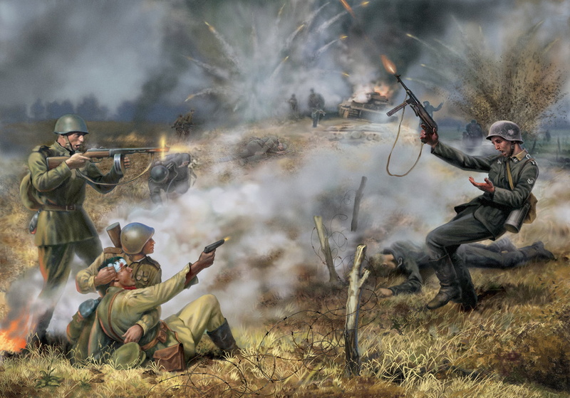 holding, outdoors, gun, fighting, the Nazis, USSR, special, body Armor, aiming, infantry, conflict, men, camouflage, uSA, power, the Germans, smoke - Physical Structure