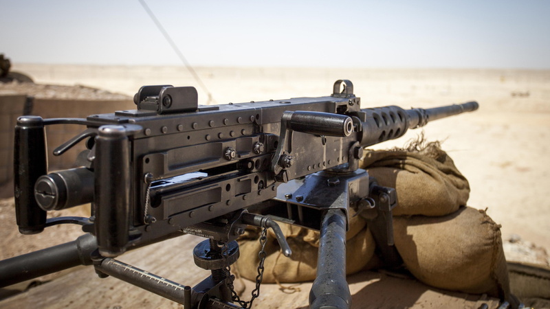 ammunition, M2HB, machine gun, gun, machine, Browning, bullets, M2, black, .50, M2A1, 4K