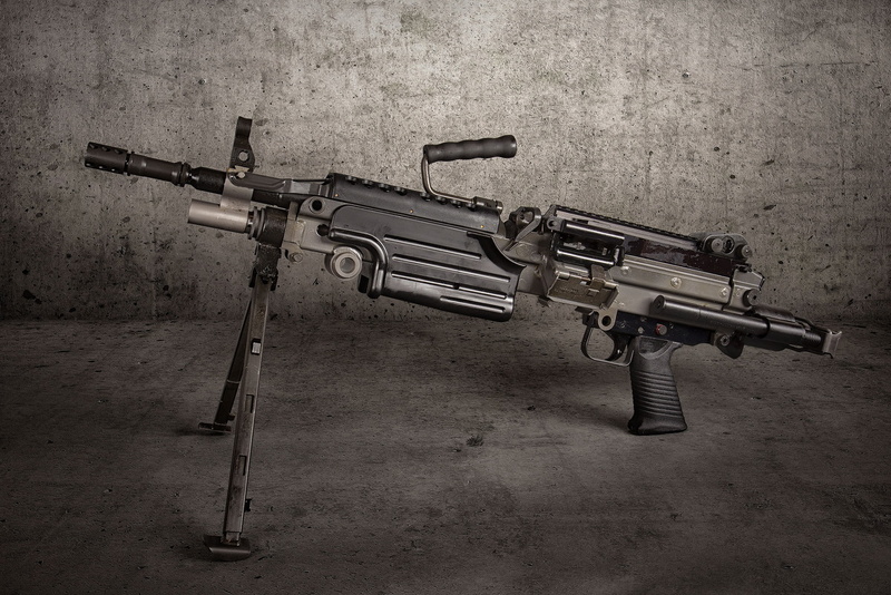 1080P, Machine gun, background, M249 SAW