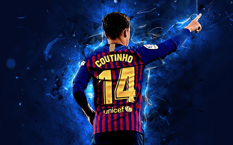 2K, FC Barcelona, Philippe Coutinho, Brazilian, Soccer