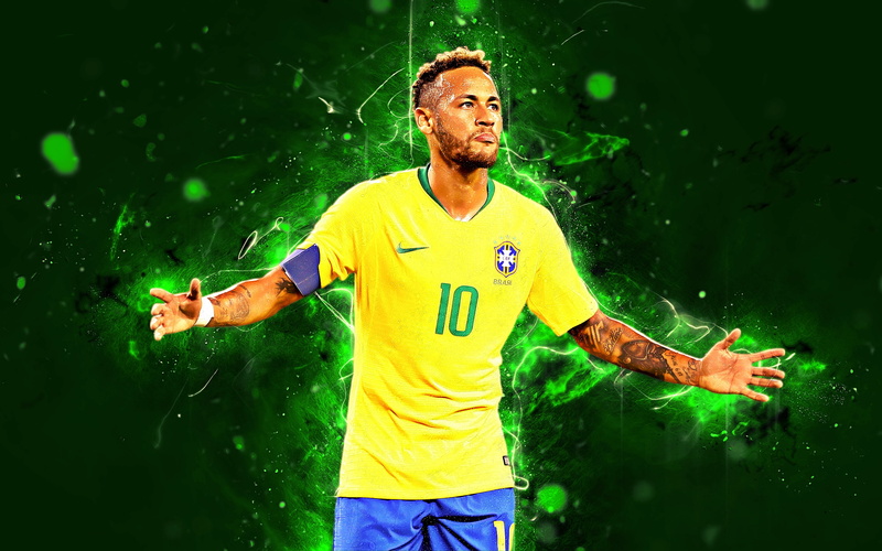 4K, Soccer, Neymar, Brazilian
