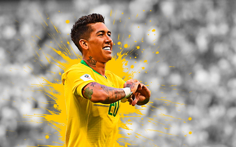 Footballer, Roberto Firmino, Soccer, 4K, Brazilian