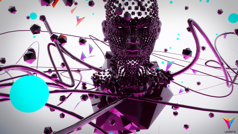 large group of objects, sphere, digital composite, digital art, close-up, metal, decoration, creativity, pink color, white background, streamer, tangled