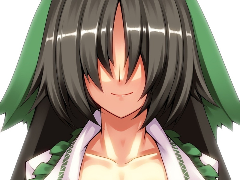 Reiuji Utsuho, Touhou, anime, 2K