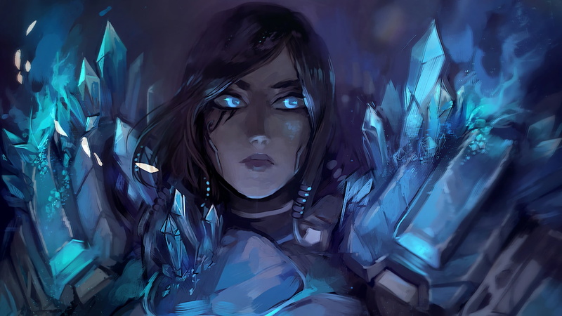 women, digital art, blue eyes, brunette, mecha girls, Pharah (Overwatch), 1080P, video games, artwork, Overwatch