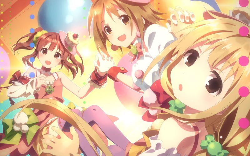 no people, anime, decoration, choice, Yuuki Tatsuya, representation, close-up, multi colored, illuminated, Ogata Chieri, toy, human representation, art and craft