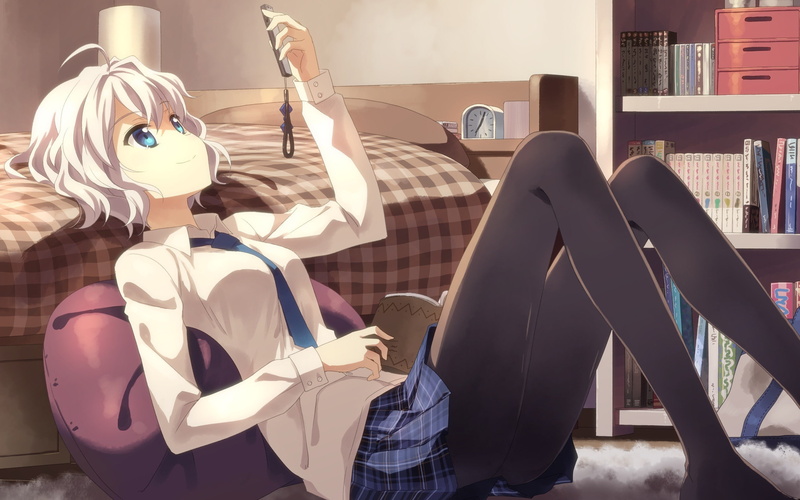 Anime Girls, anime, Yuuki Tatsuya, schoolgirls, 2K