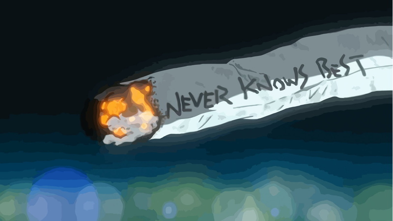 anime, FLCL, cigarettes, 1080P