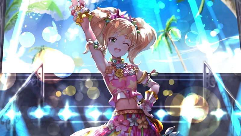 stage, fashion, arts culture and entertainment, anime girls, leisure activity, real people, dress, festival, females, blond hair, 1080P, three quarter length
