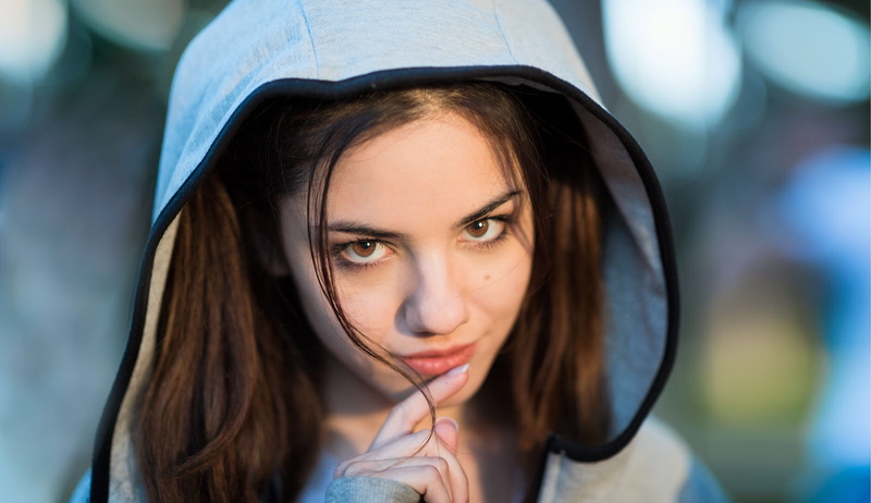720P, young adult, long hair, adult, portrait, body part, one person, brown hair, brown eyes, females, beautiful woman, Delaia Gonzalez, young women, headshot