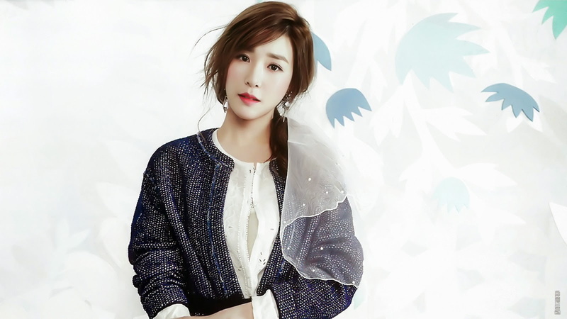 K-pop, waist up, leisure activity, Girls Generation, beauty, young adult, hairstyle, brunette, standing, looking at viewer, Tiffany Hwang, real people
