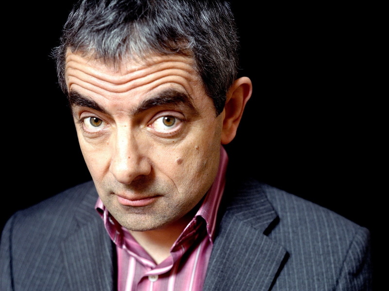 adult, Comedian, close-up, emotion, menswear, 720P, headshot, indoors, portrait, business person, front view, looking at camera, businessman, Mr bean