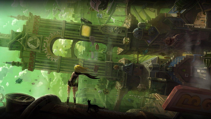 1080P, gravity rush, dive, gravity dive, games, gravity, japan, rush