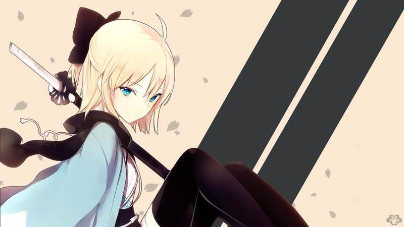 Sakura Saber, side view, real people, hairstyle, women, lifestyles, portrait, fashion, 1080P, females, nature, adult, indoors, Fate Series, one person
