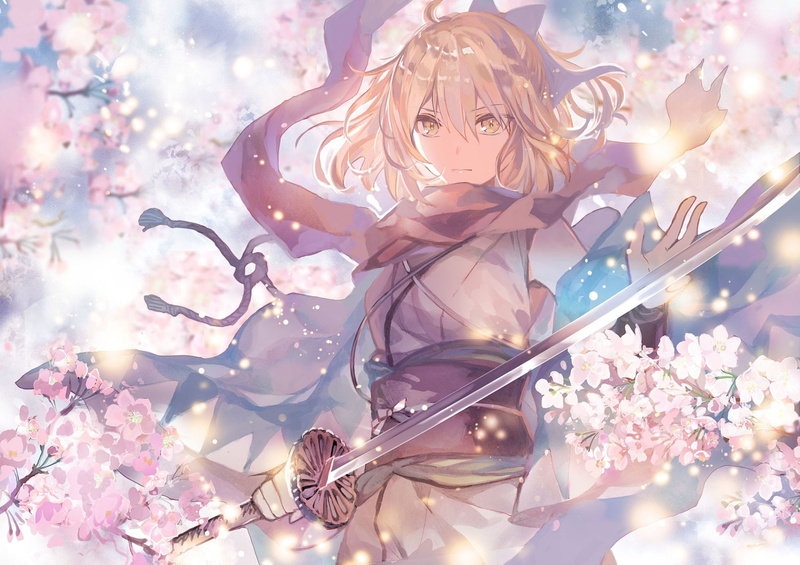 Fate Series, Saber (Fate Series), 1080P, Sakura Saber, Fate/KOHA-ACE