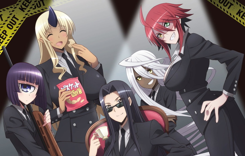 Zombina, anime, Monster Musume no Iru Nichijou, Tionishia, Smith-San, 720P, Manako, anime girls