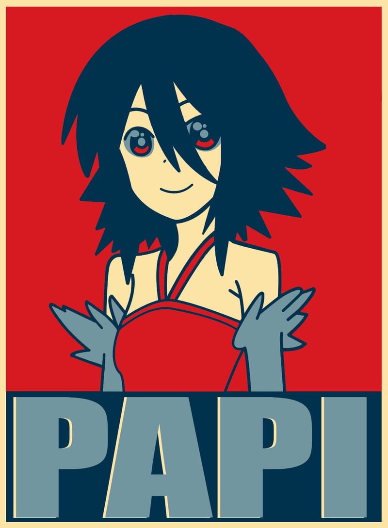 communication, Papi (Monmusu), 720P, body part, adult, clip art, anime, red, event, women, Monster Musume no Iru Nichijou, cartoon, poster, one person