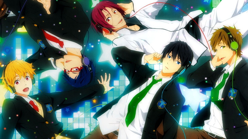 rin, rei, hazuki, megane, !, haruka, matsuoka, nanase, ryugazaki, tachibana, nagisa, 1080P, makoto