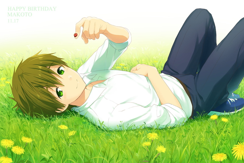 Anime, Makoto Tachibana, Free!, 1080P