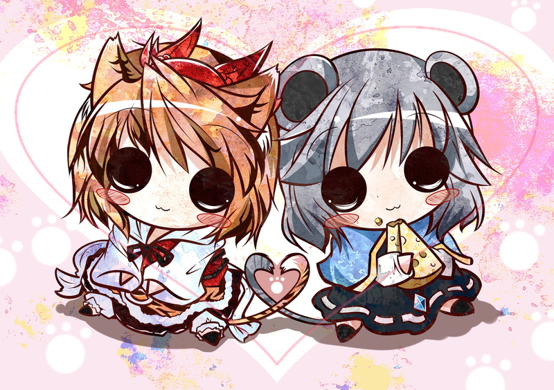 wall - building feature, floral pattern, close-up, human representation, still life, Touhou, chibi, craft, female likeness, representation, multi colored