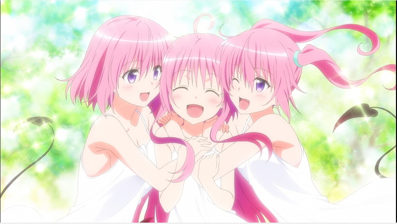 Lala Satalin Deviluke, 1080P, To Love-Ru: Darkness, Nana Astar Deviluke, Momo Velia Deviluke, Anime