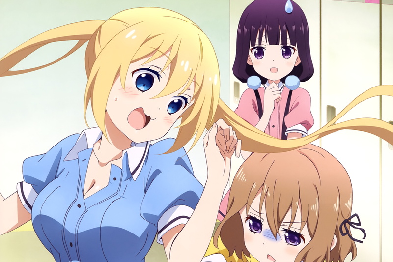 Kaho Hinata, Mafuyu Hoshikawa, Anime, 4K, Maika Sakuranomiya, Blend S