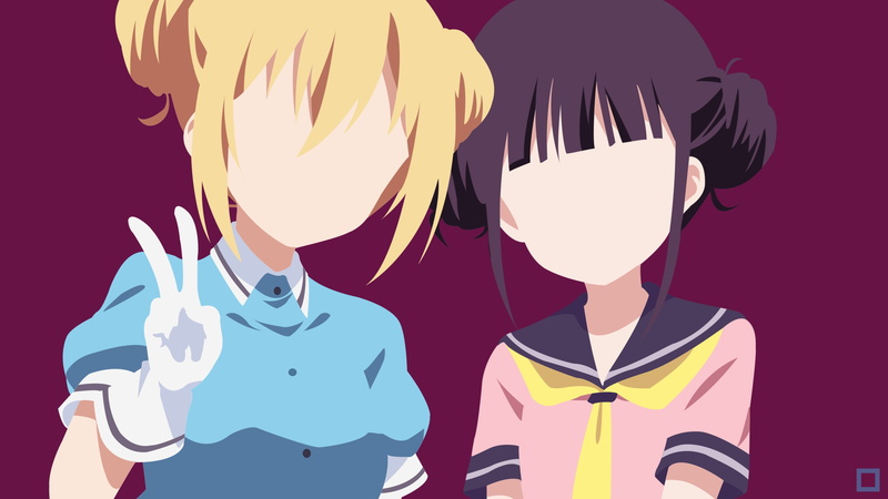 Sakuranomiya Maika, 4K, silhouette, Blend S, creativity, people, Hinata Kaho, minimalism, standing, indoors, tekmac, lifestyles, auto post production filter