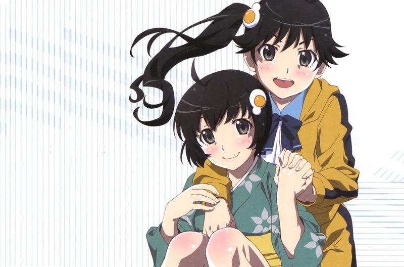 Tsukihi Araragi, Monogatari (Series), Karen Araragi, 1080P, Anime