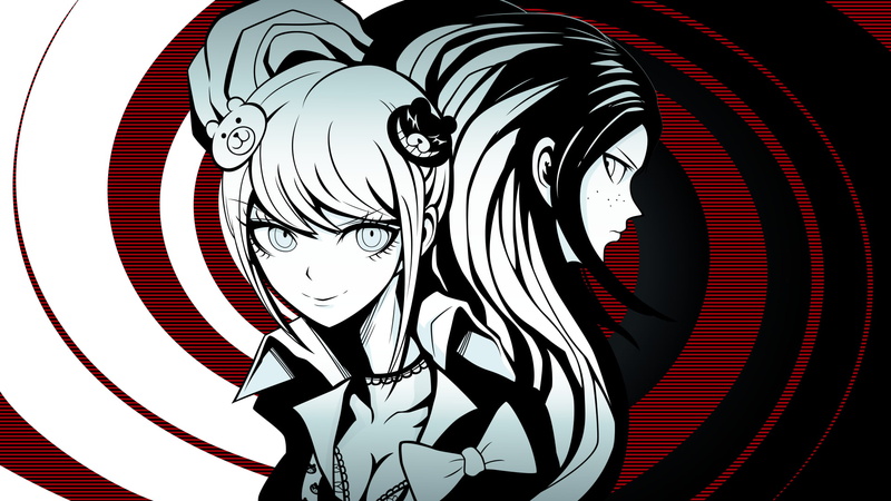 anime girls, Danganronpa, anime, 1080P, Enoshima Junko