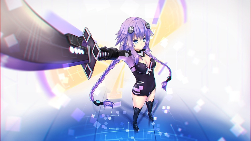 clothing, nature, Hyperdimension Neptunia, Purple Heart, robot, young women, fashion, arts culture and entertainment, cyborg, young adult, digital composite