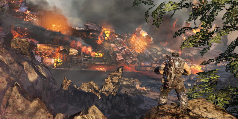 1080P, Gears of War 3, video games, Xbox 360, Gears of War