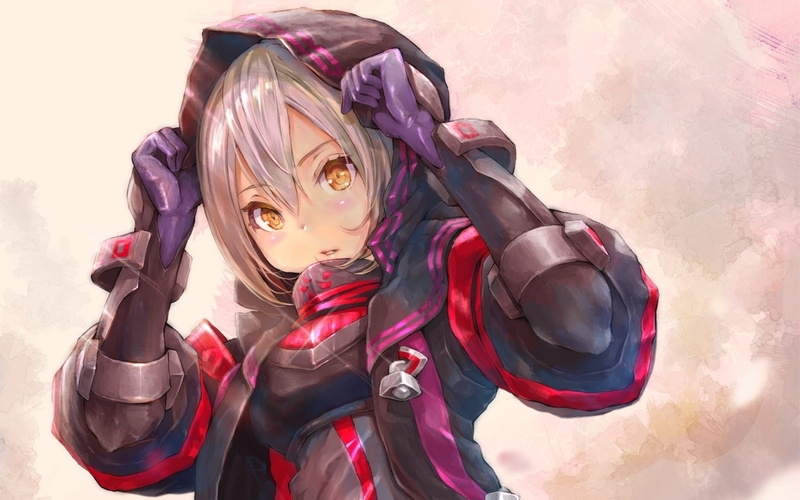 warm clothing, child, human representation, one person, sculpture, portrait, outdoors, clothing, cute, 720P, leisure activity, day, fate grand order, mysterious heroine x