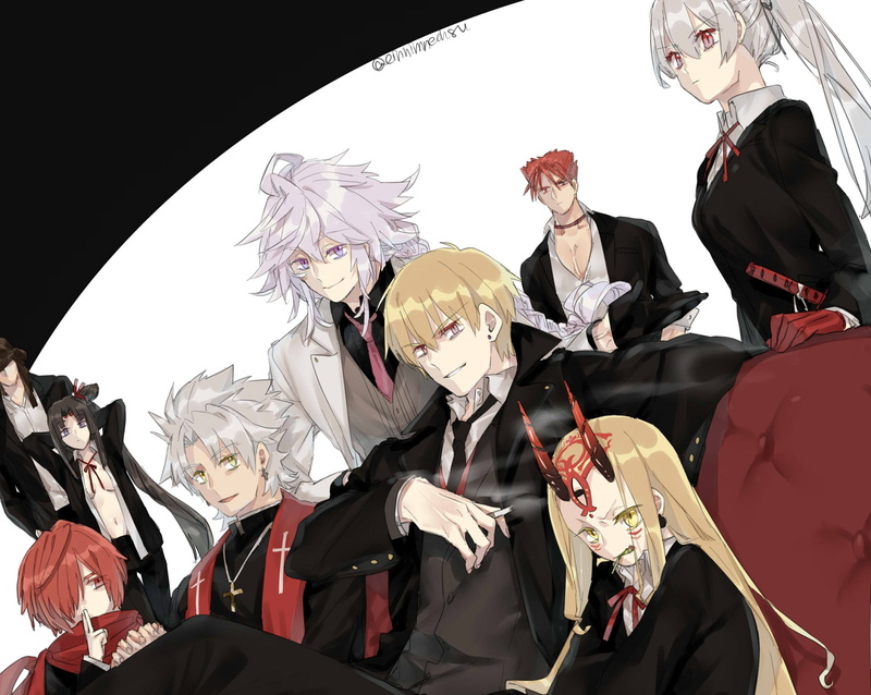 1080P, Ibaraki Dōji, Fate Series, Jeanne dArc Alter (Berserker), Leonidas (Fate/Grand Order), Ushiwakamaru (Fate/Grand Order), Fuuma Kotarou, Fate/Grand Order