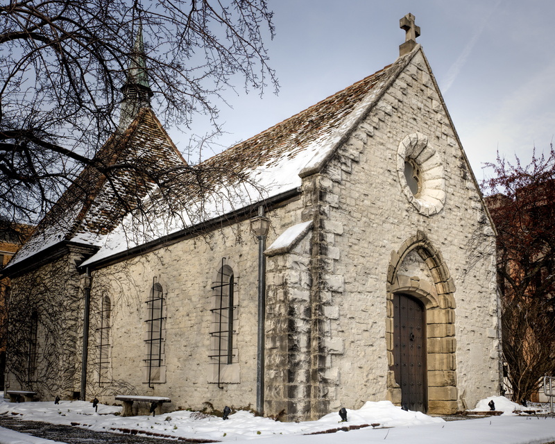 cold temperature, architecture, 5K, blue, outdoors, architectural, building, tree, religion, place of worship, spirituality, day, nature, design, snow