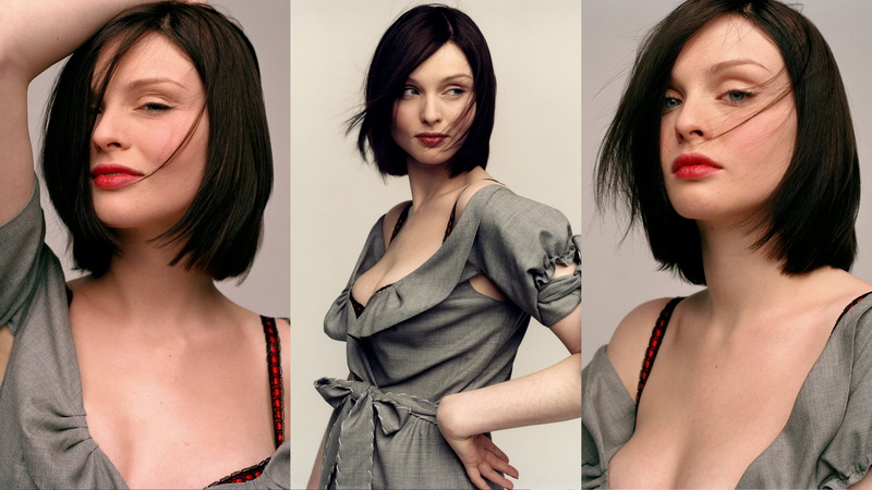 fashion, indoors, 4K, Sophie Ellis-Bextor, hairstyle, lifestyles, young women, adult, collage, women, make-up, people, front view, standing, mid adult women