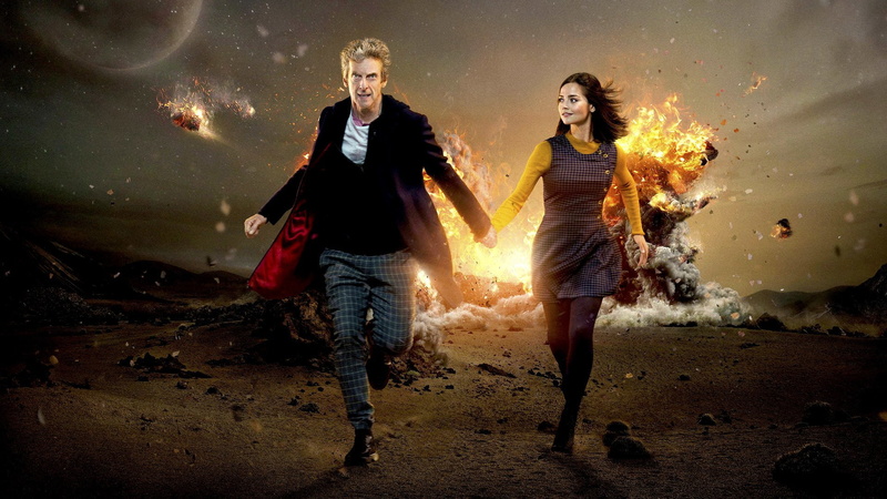 Peter Capaldi, Jenna Coleman, TV Show, Clara Oswald, 1080P, Doctor Who