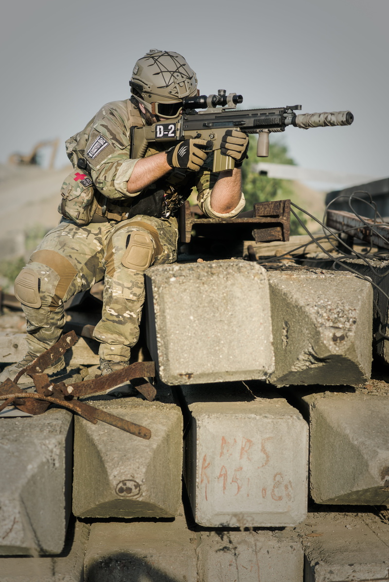outdoor, military, War, smoke, dom, weapon, man, terrorism, shoot, fighting, person, army soldier, backpack, young, nature, active, protection, machine gun