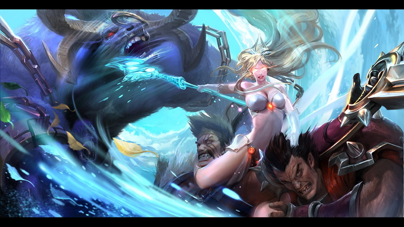 nightlife, Darius (League Of Legends), Janna (League Of Legends), occupation, Alistar (League Of Legends), arts culture and entertainment, group of people