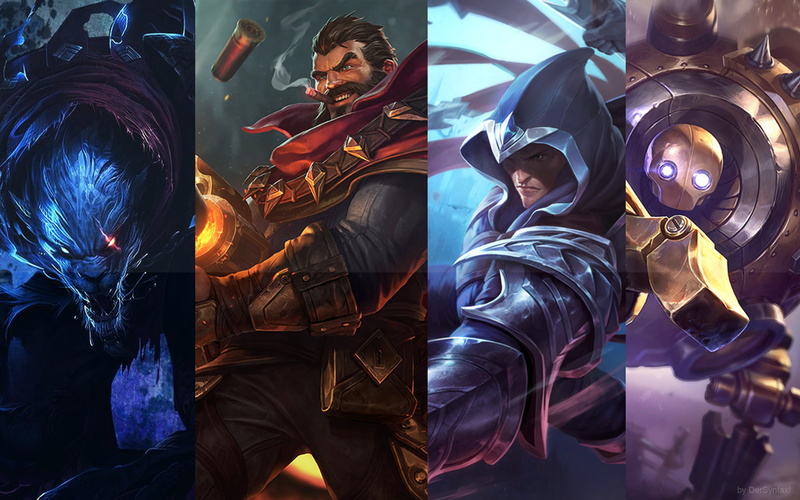 Blitzcrank, Grave, 720P, Talon (League Of Legends), League Of Legends, Rengar