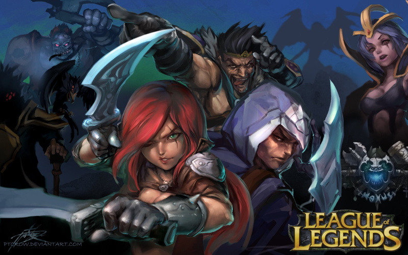 Talon (League Of Legends), League Of Legends, Video Game, Swain (League Of Legends), Sion (League Of Legends), Katarina (League Of Legends), Morgana (League Of Legends)