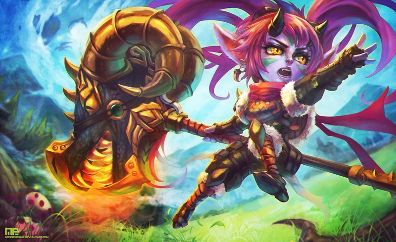 League Of Legends, Poppy (League Of Legends), 1080P, Video Game