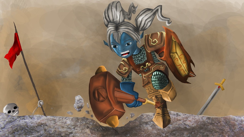 Poppy (League Of Legends), Video Game, League Of Legends, 1080P
