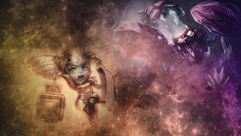 Skarner (League of Legends), Poppy (League Of Legends), League Of Legends, Video Game, 1080P