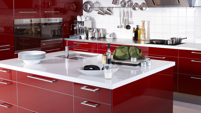 food, drawer, indoors, interior, design, domestic Room, cooking, food and drink, counter, white, 2K, kitchen Counter, gas stove burner, style, room, stainless Steel