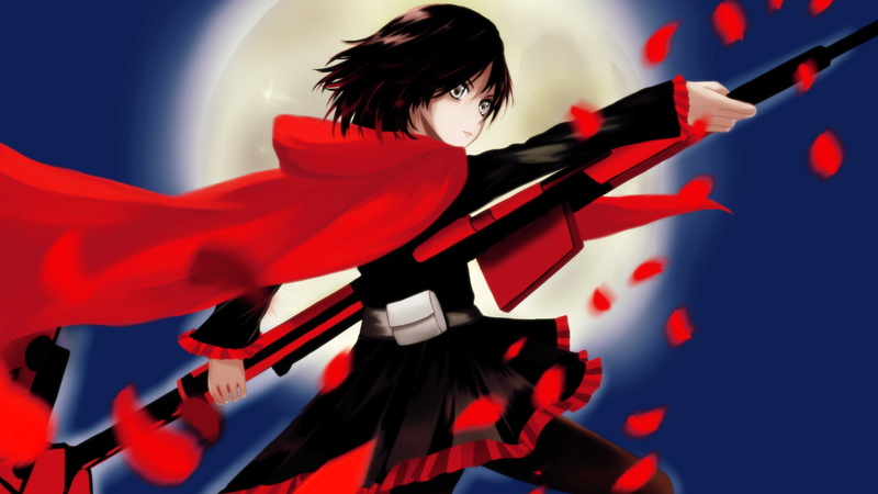 women, one person, Ruby Rose (character), real people, RWBY, arts culture and entertainment, young adult, anime, lifestyles, indoors, motion, standing
