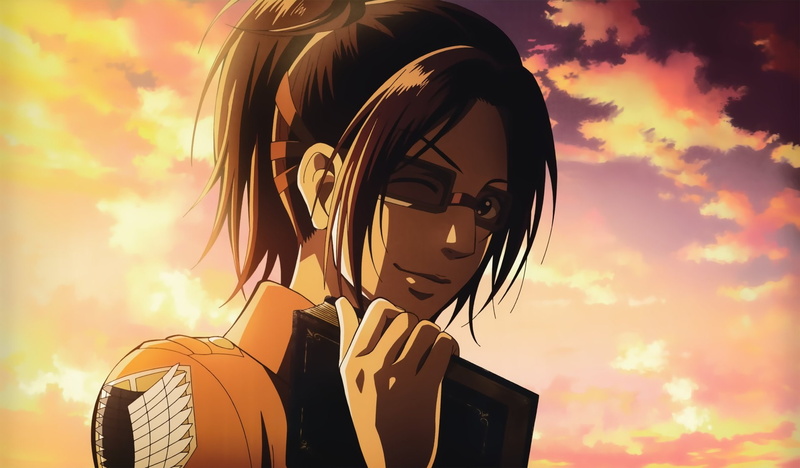 Hange Zoë, Anime, Attack On Titan, 1080P
