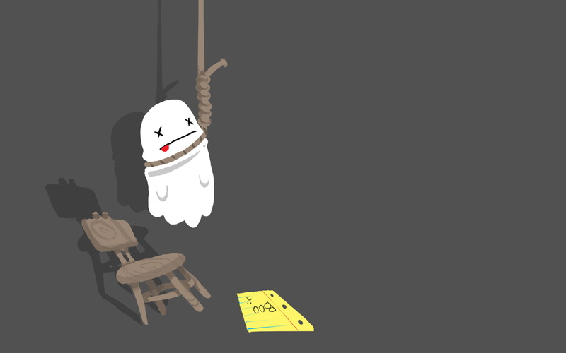 suicide, ghost, 720P, dark, hang